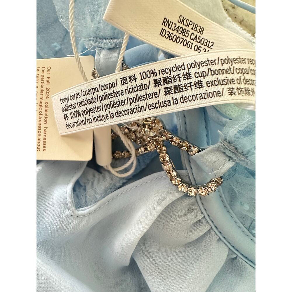 For Love & Lemons Izzy Slip Dress blue size XS - Picture 9 of 10